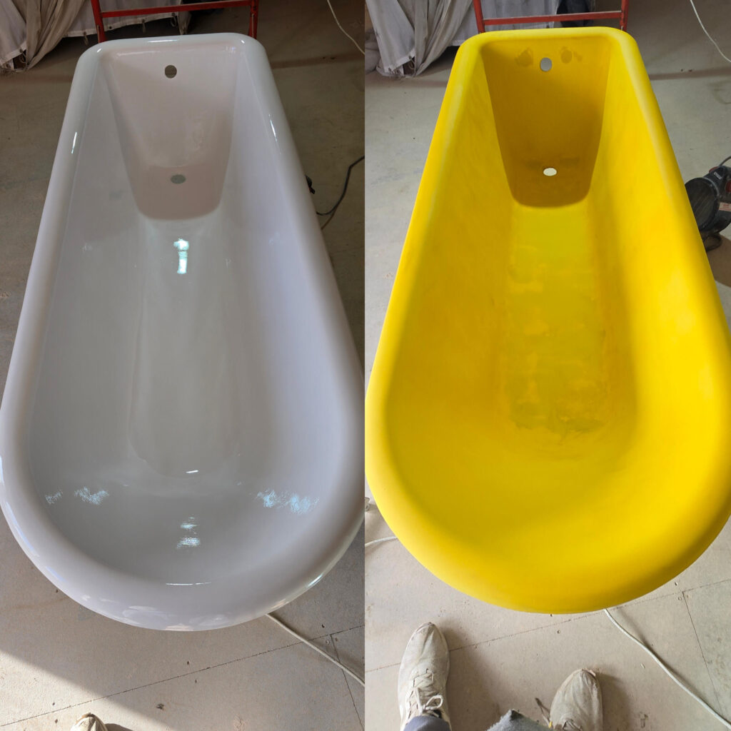 Cast iron bath brought back to life in Birmingham